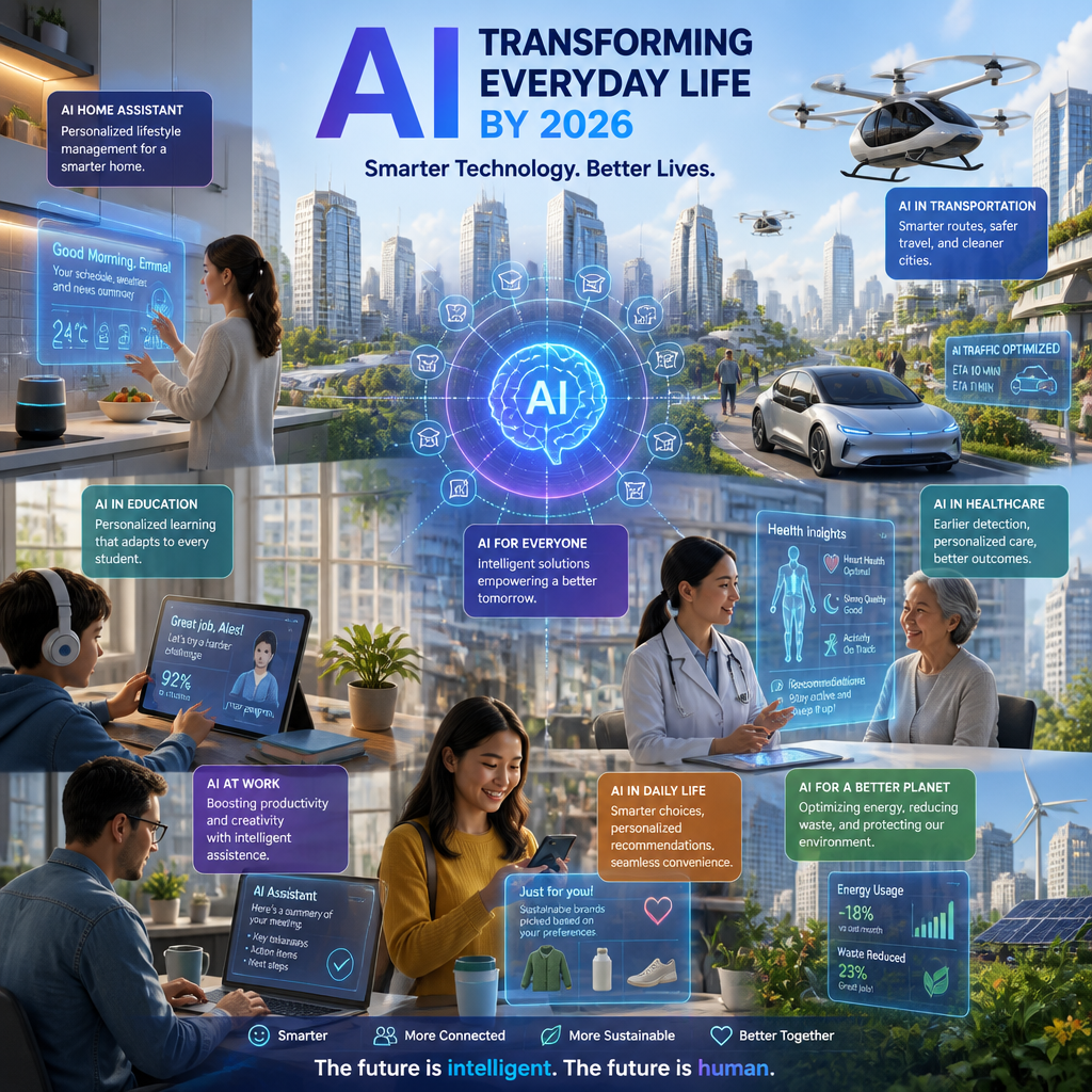 Featured image for How AI Will Change Our Lives in 2026