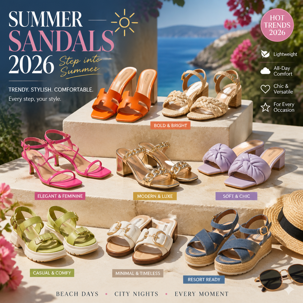Featured image for Where to Buy Stylish Sandals Online This Summer 2026